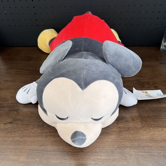 Disney Cuddleez Sleeping Mickey Mouse Plush‎ Large 20" - Picture 1 of 8